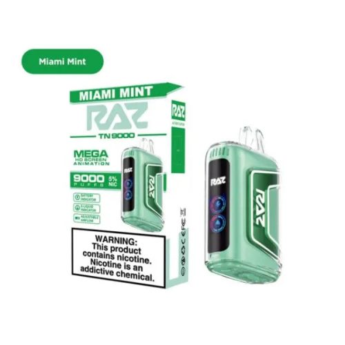 raz tn9000 9000 puffs disposable miami mint 1 jpg